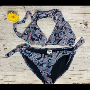 Converse 2 peice bikini swimsuit.